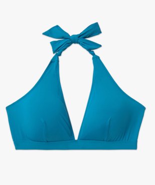 Haut de maillot de bain femme grande taille forme triangle vue4 - GEMO 4G FEMME - GEMO