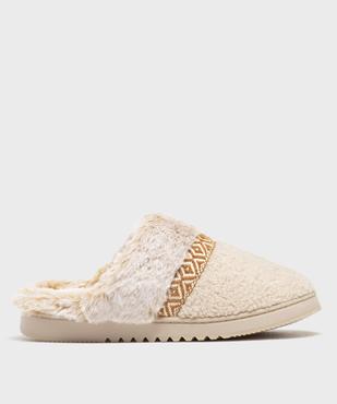 Chaussons mules fourrés femme - Isotoner vue1 - ISOTONER - GEMO