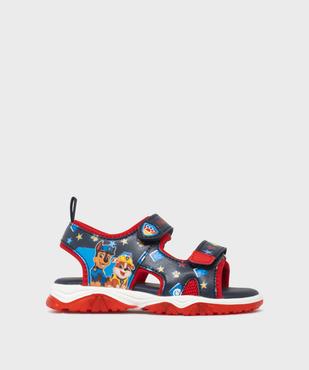 Sandales à scratch look sportswear garçon - La Pat’Patrouille vue1 - PAT PATROUILLE - GEMO