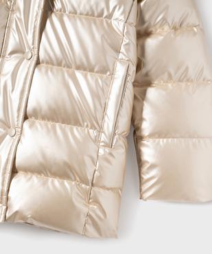Manteau métallisé avec doublure chaude fille vue4 - GEMO (ENFANT) - GEMO