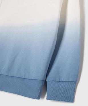 Sweat en maille French Terry coloris dégradé garçon vue2 - GEMO (ENFANT) - GEMO