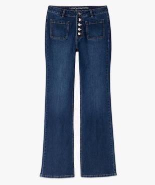 Jean flare taille haute femme - LuluCastagnette vue4 - LULU CASTAGNETT - GEMO