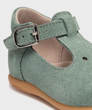 Chaussures babies en cuir suédé bébé - Na! vue6 - NA! - GEMO