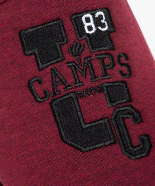 Chaussons homme mules en jersey avec semelle en sherpa - Camps United vue6 - CAMPS UNITED - GEMO