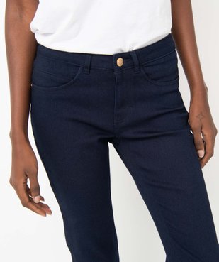 Jean femme coupe Regular taille normale - L30 vue2 - GEMO (JEAN) - GEMO