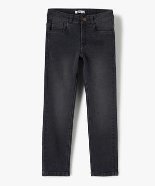 Jean garçon coupe Slim légèrement délavé vue2 - GEMO (ENFANT) - GEMO