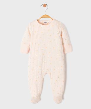 Ensemble 3 pièces bavoir, body et pyjama bébé vue4 - GEMO(BB COUCHE) - GEMO