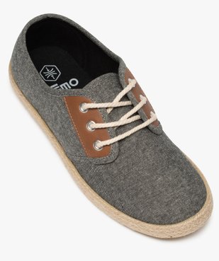 Derbies femme souples en toile et lacets cordelette vue5 - GEMO (SPORTSWR) - GEMO
