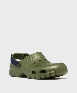 Sabots souples unis dessus perforé homme - Crocs vue2 - CROCS - GEMO