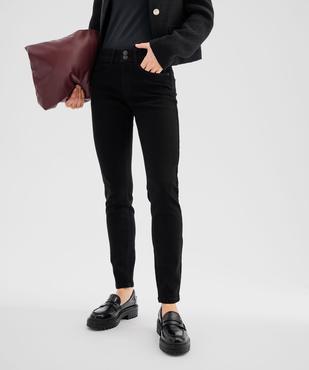 Jean skinny push-up taille normale femme vue4 - GEMO 4G FEMME - GEMO