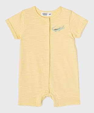 Combishorts à manches courtes imprimés bébé garçon (lot de 2) vue3 - GEMO 4G BEBE - GEMO