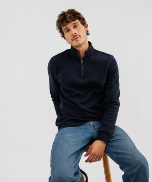 Sweat col camionneur homme - Kensington vue1 - KENSINGTON - GEMO