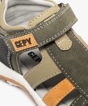 Chaussures semi-ouvertes à scratch bébé garçon vue6 - GEPY - GEMO
