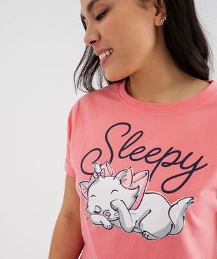 Pyjashort avec motifs Aristochats femme - Disney vue6 - ARISTOCHATS - GEMO
