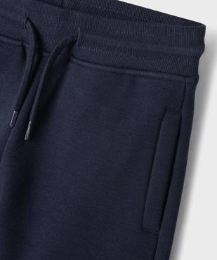 Bermuda molletonné avec taille ajustable garçon vue2 - GEMO 4G GARCON - GEMO