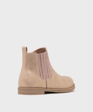 Boots pailletés avec élastique fille - Lovely Wings vue4 - LOVELY WINGS - GEMO