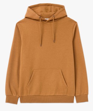 Sweat à capuche intérieur molletonné homme vue4 - GEMO 4G HOMME - GEMO