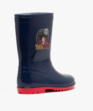 Bottes de pluie garçon à semelle contrastante - Dragon Ball Z vue4 - DRAGON BALL Z - GEMO