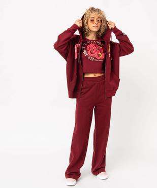 Sweat zippé à capuche coupe oversize femme - Camps United vue5 - CAMPS UNITED - GEMO