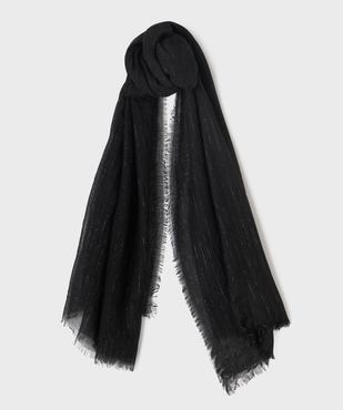 Foulard en maille gaufrée et pailletée femme vue1 - GEMO 4G FEMME - GEMO