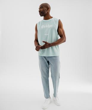 Débardeur se sport en maille respirante homme vue5 - GEMO (HOMME) - GEMO