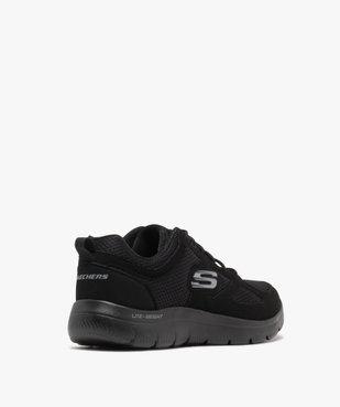 Baskets homme légères running en mesh Burns 2.0 - Skechers vue4 - SKECHERS - GEMO