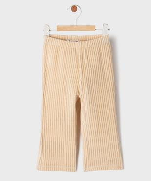 Pantalon évasé côtelé bébé fille vue1 - GEMO(BEBE DEBT) - GEMO