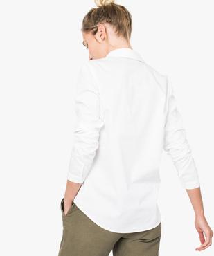 Blouse en coton avec perles brodées vue3 - GEMO(FEMME PAP) - GEMO