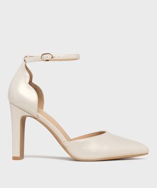 Escarpins irisés à talon haut et bout pointu femme - Valentina Baldano vue1 - VALENTINA BALDA - GEMO