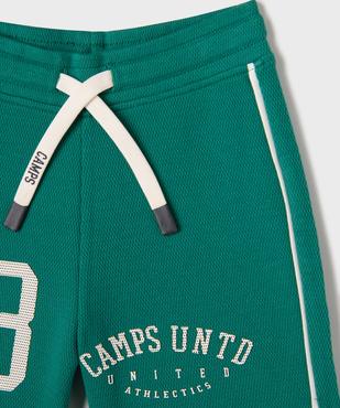 Ensemble 2 pièces short + tee-shirt bébé garçon - Camps United vue3 - CAMPS GEMO FOR GOOD - GEMO