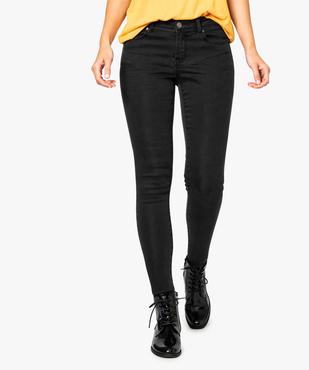 Jean skinny stretch taille basse vue1 - FOLLOW ME - GEMO