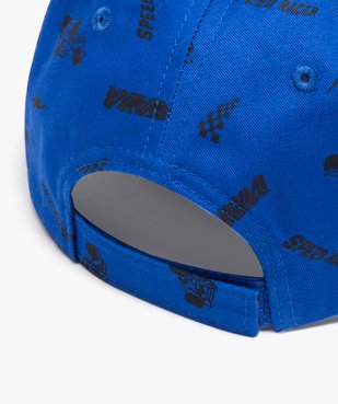 Casquette garçon avec motifs voitures de course vue2 - GEMO (ENFANT) - GEMO
