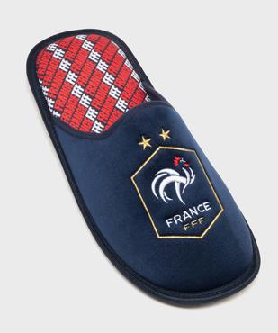 Chaussons mules en volume imprimé football garçon - FFF vue5 - FFF - GEMO
