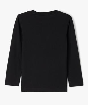Tee-shirt manches longues à motifs brillants garçon vue3 - GEMO (ENFANT) - GEMO