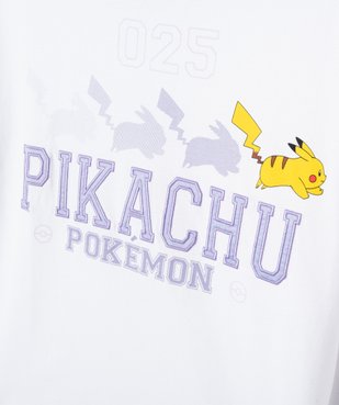 Tee-shirt à manches courtes motif Pikachu fille - Pokemon vue3 - POKEMON - GEMO