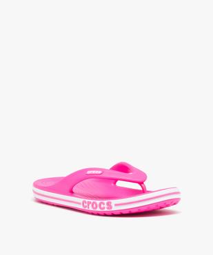 Tongs femme unies à semelle épaisse sportive - Crocs vue2 - CROCS - GEMO