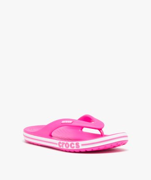 Tongs femme unies à semelle épaisse sportive - Crocs vue2 - CROCS - GEMO