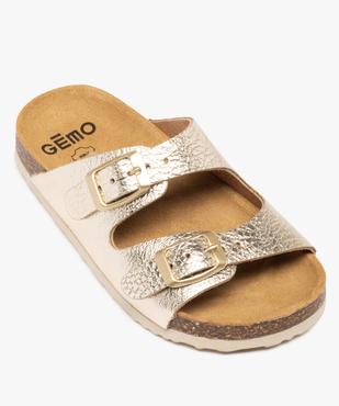 Mules fille à talon plat et larges brides ajustables vue5 - GEMO (ENFANT) - GEMO