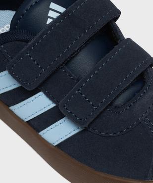 Baskets VL Court 3.0 dessus cuir velours fermeture scratch garçon - Adidas vue6 - ADIDAS - GEMO