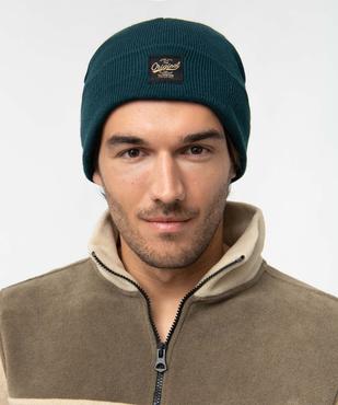 Bonnet en maille avec large revers homme vue3 - GEMO 4G HOMME - GEMO