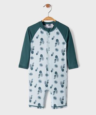 Maillot de bain combinaison motifs marins bébé garçon vue1 - GEMO(BEBE DEBT) - GEMO