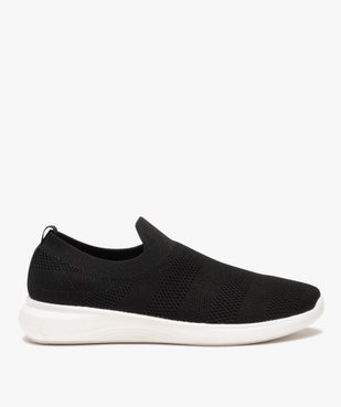 Baskets homme style chaussettes en maille unie vue1 - GEMO (SPORTSWR) - GEMO