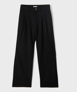 Pantalon large à pinces fille vue4 - GEMO (JUNIOR) - GEMO