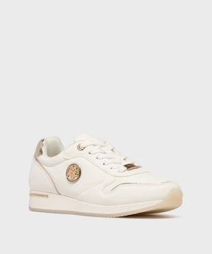 Baskets en matière embossée avec touches métallisées femme - Mexx vue2 - MEXX - GEMO