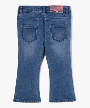 Jean flare avec noeud fantaisie bébé fille - LuluCastagnette vue4 - LULUCASTAGNETTE - GEMO