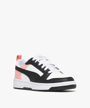 Baskets multicolores à lacets fille - Puma vue2 - PUMA - GEMO