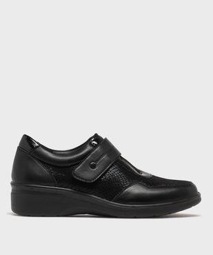 Chaussures confort fermeture à scratch femme vue1 - G'FLEX - GEMO
