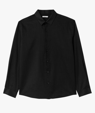 Chemise en toile texturée à reflets irisés homme vue4 - GEMO (HOMME) - GEMO