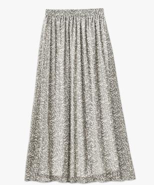Jupe longue en voile fleuri femme vue4 - GEMO(FEMME PAP) - GEMO