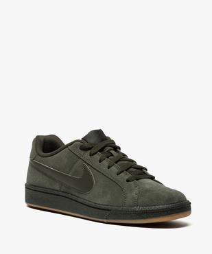 Tennis homme en cuir suédé à tige basse - Nike Court Royale Suede vue2 - NIKE - GEMO